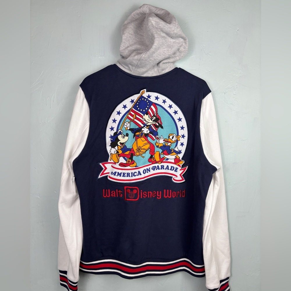 Walt DisneyWorld Vault Collection America on Parade Varsity Jacket - Picture 6 of 8